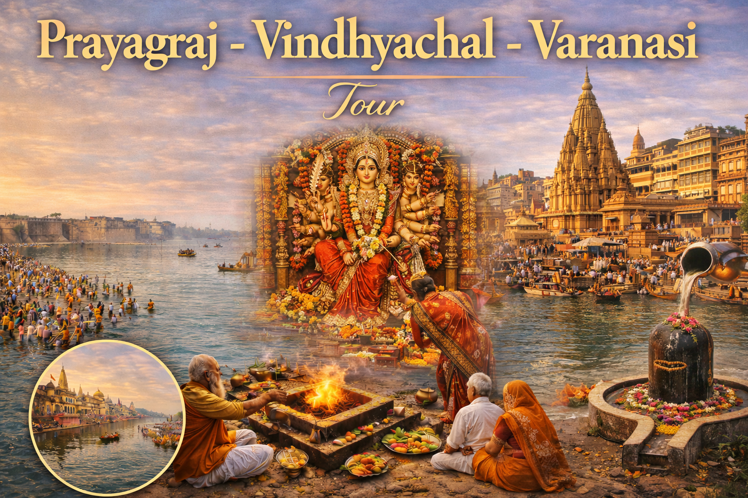 Prayagraj Vindhyachal Varanasi