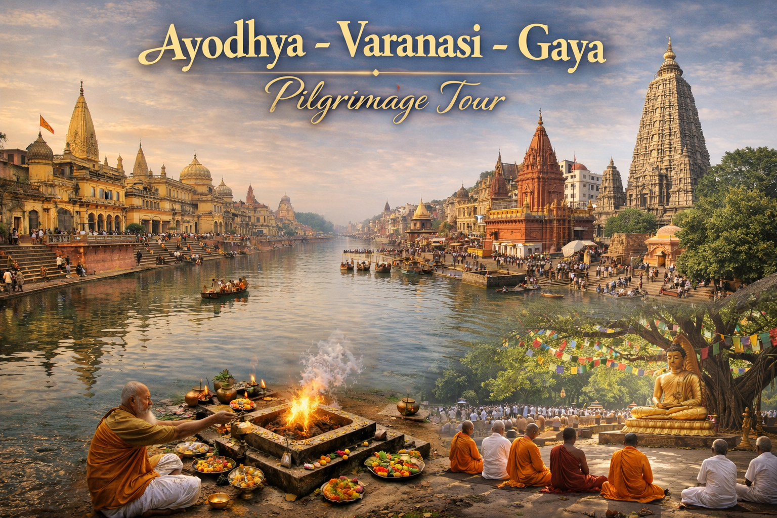 Ayodhya Varanasi Gaya